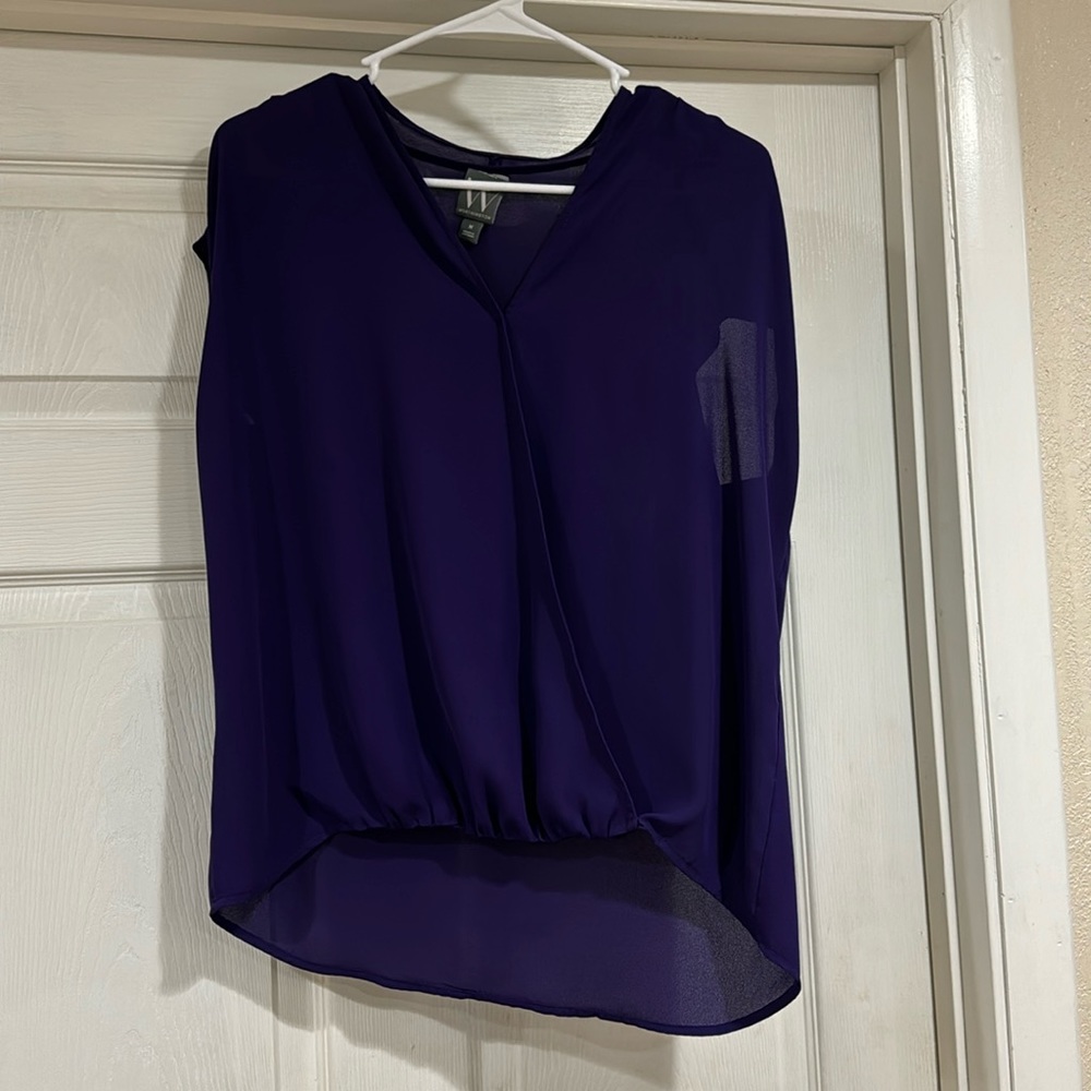 Purple work tank